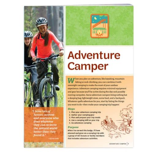 Badge Requirements - Senior Adventure Camper