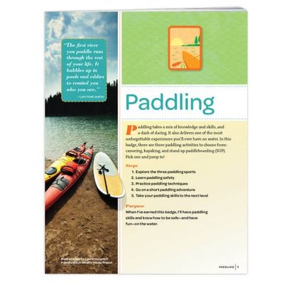 Badge Requirements - Senior Paddling