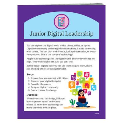 Badge Requirements - Junior Digital Leadership