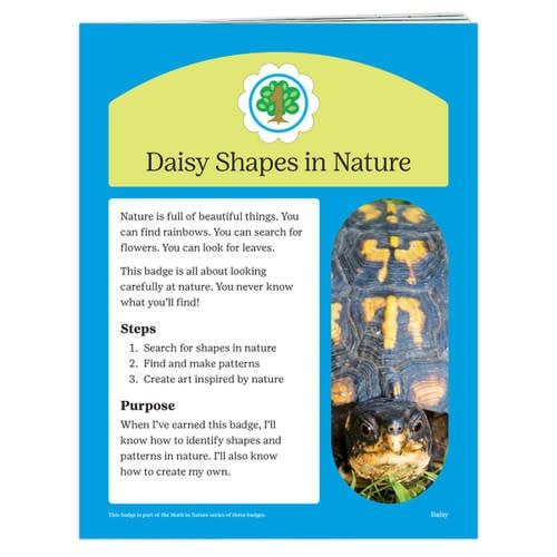 Badge Requirements - Daisy Shapes in Nature