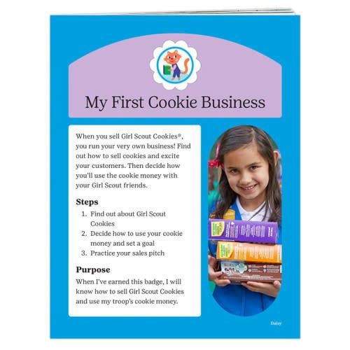 Badge Requirements - Daisy My First Cookie Business