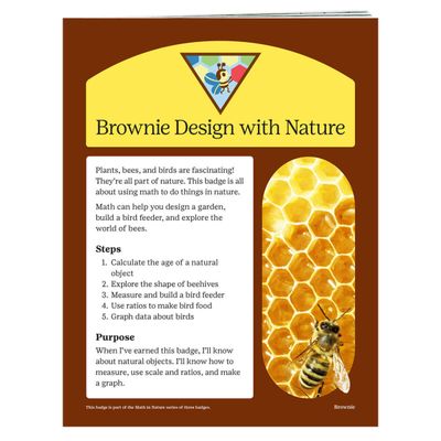 Badge Requirements - Brownie Design with Nature