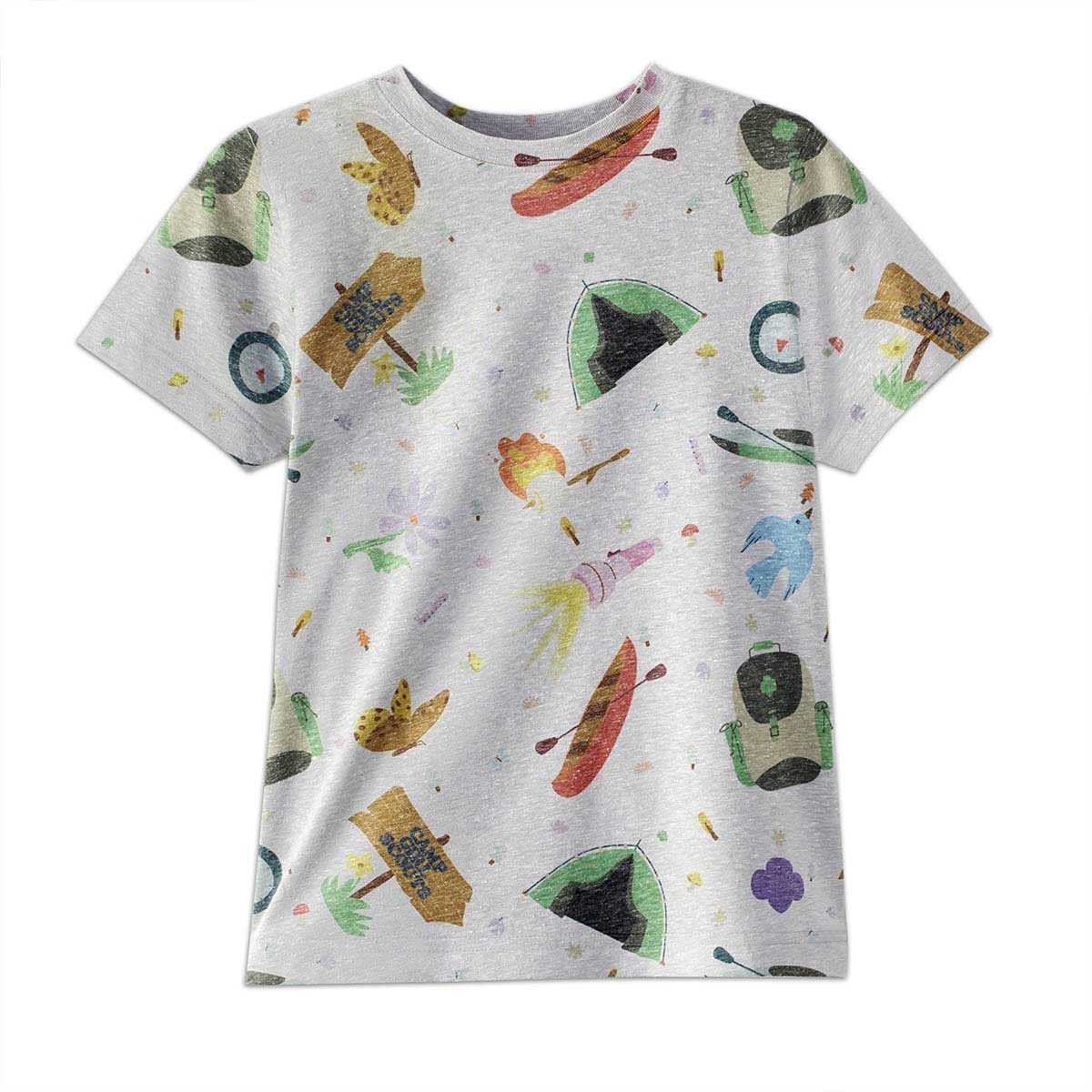 Camp All Over Print T-Shirt