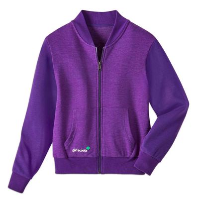 Junior Purple Track Jacket