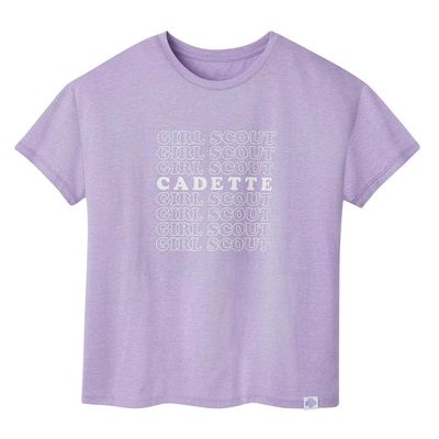 Cadette  Violet Retro T-Shirt