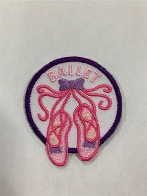 Ballet Fun Patch (ballet shoes)