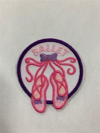 Ballet Fun Patch (ballet shoes)