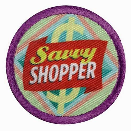Junior Savvy Shopper Badge *