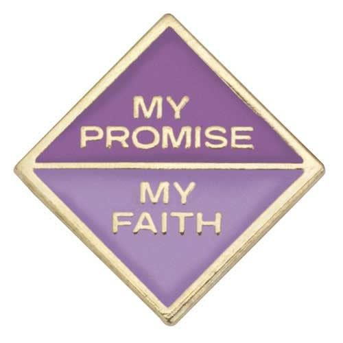 Junior My Promise, My Faith Pin Year 2