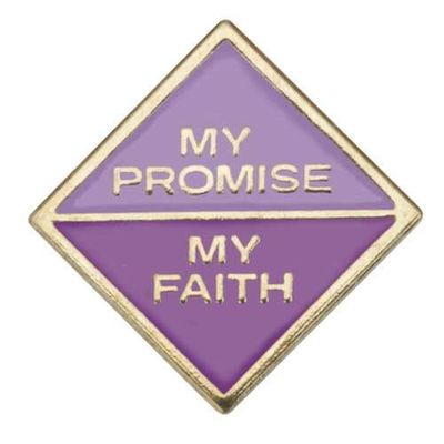 Junior My Promise, My Faith Pin Year 1