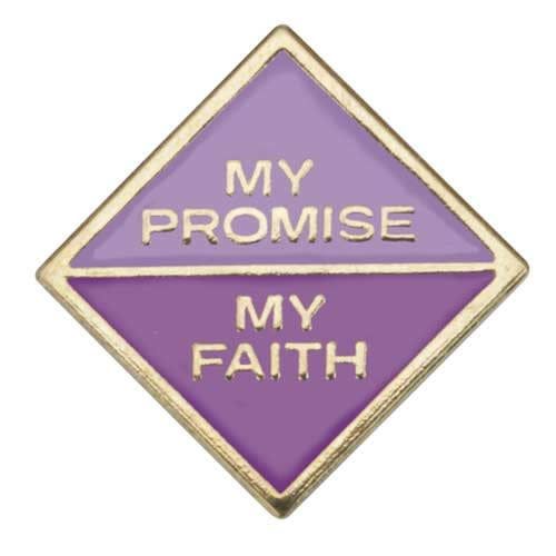 Junior My Promise, My Faith Pin Year 1