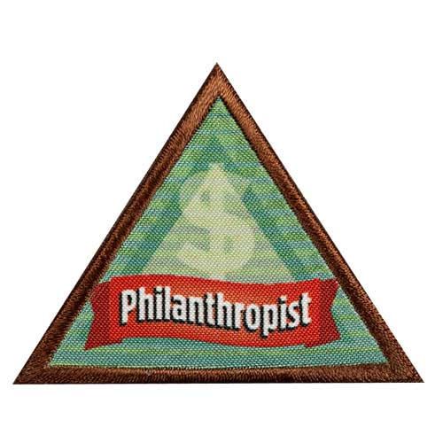 Brownie Philanthropist Badge *