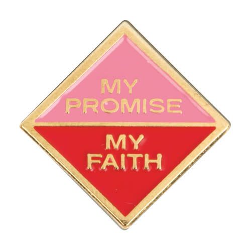 Cadette My Promise My Faith Pin Year 1