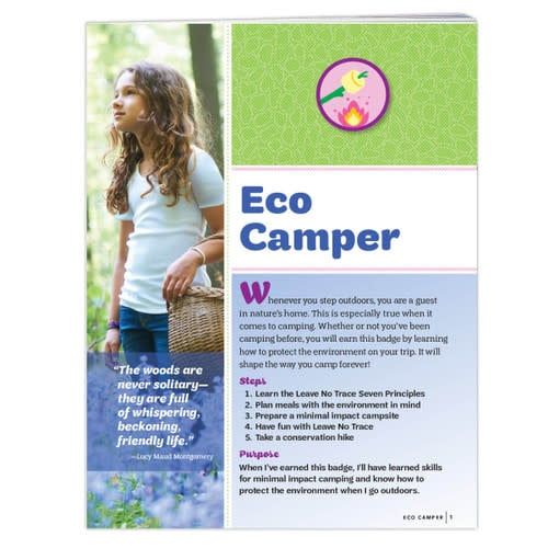 Badge Requirements - Junior Eco Camper