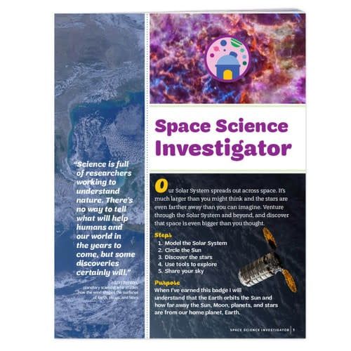 Badge Requirements - Junior Space Science Investigator