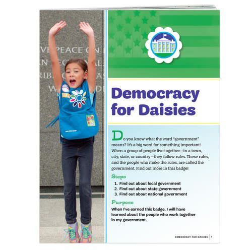 Badge Requirements - Daisy Democracy for Daisies