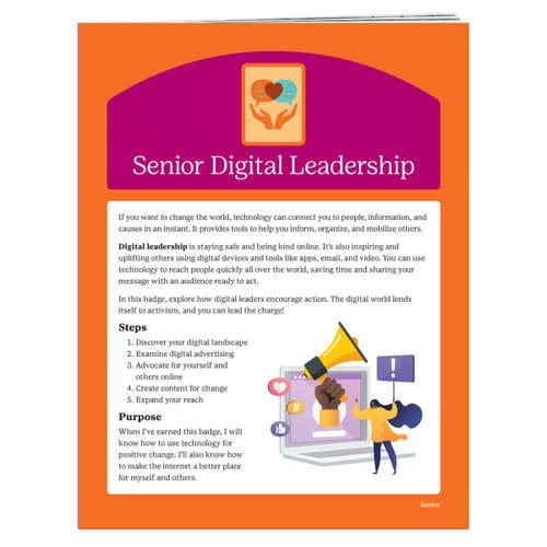 Badge Requirements - Senior Digital Leader