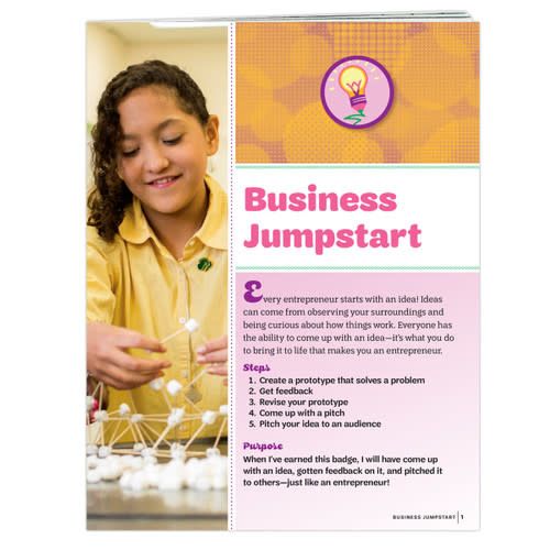 Badge Requirements - Junior Business Jumpstart