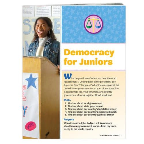 Badge Requirements - Junior Democracy for Juniors