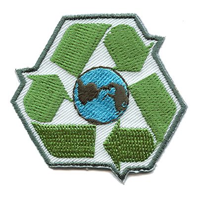 Recycle Symbol Fun Patch