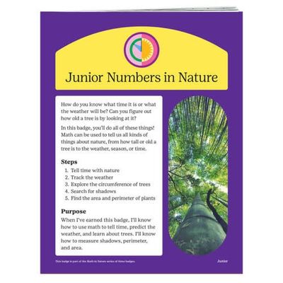 Badge Requirements - Junior Numbers in Nature