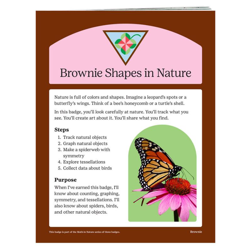 Badge Requirements - Brownie Shapes in Nature