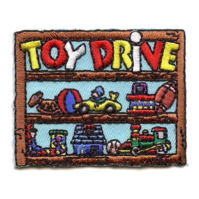 Toy Drive Fun Patch - BOOKSHELF