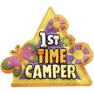 First Time Camper Fun Patch