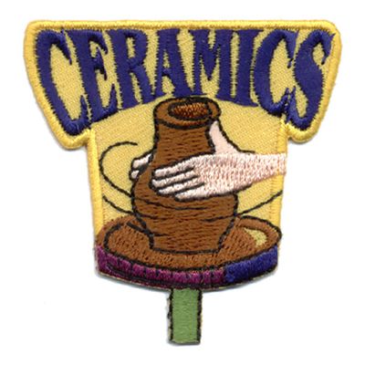 Ceramics Fun Patch - Pottery Wheel