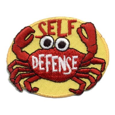 Self Defense Crab Fun Patch