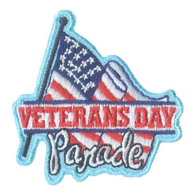 Veterans Day Parade Fun Patch