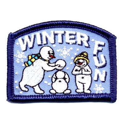 Winter Fun Patch - w/3 snowmen