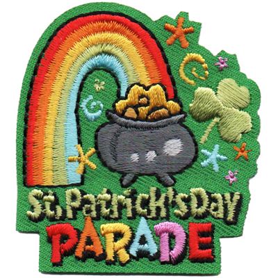St. Patrick&#39;s Day Parade Fun Patch (Rainbow)