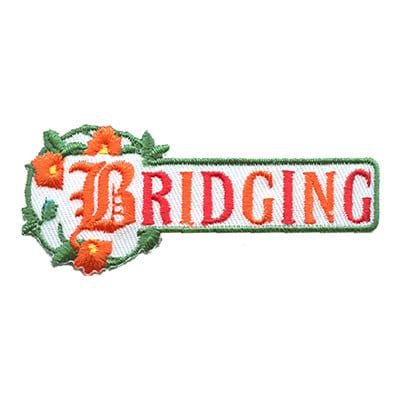 Bridging Fun Patch (orange flowers)