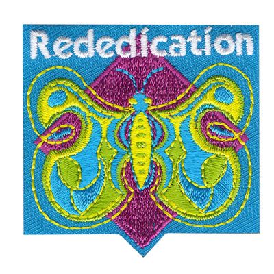 Rededication Fun Patch - Butterfly