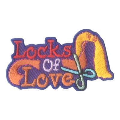 Locks of Love Fun Patch (Purple)
