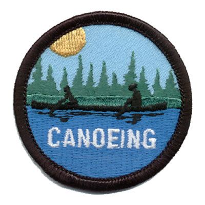 Canoeing Fun Patch