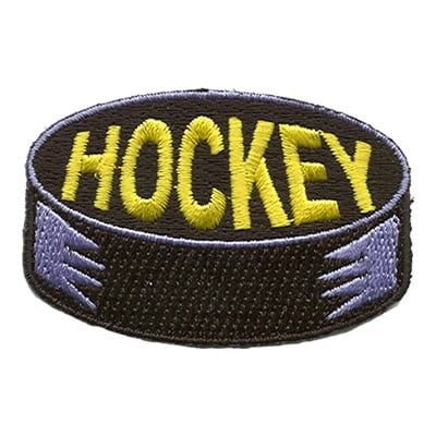 Hockey Puck Fun Patch