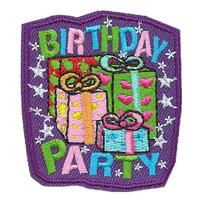 Birthday Party Fun Patch