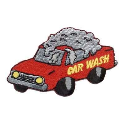 Car Wash Fun Patch - car