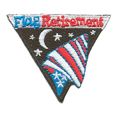 Flag Retirement Fun Patch