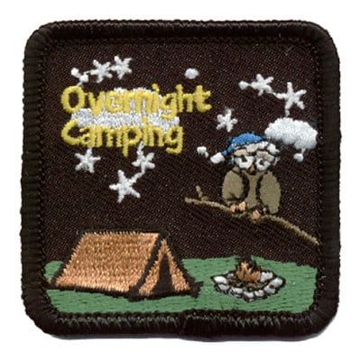 Overnight Camping Fun Patch