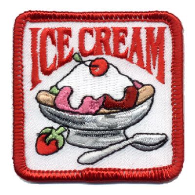 Ice Cream party Fun Patch