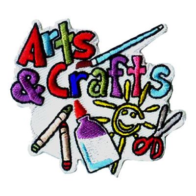 Arts &amp; Crafts Fun Patch (wacky shape)