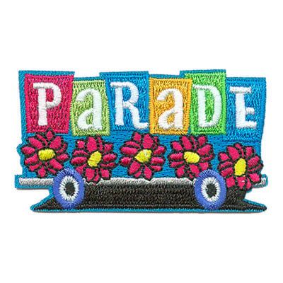 Parade Fun Patch (Blue Flowers)