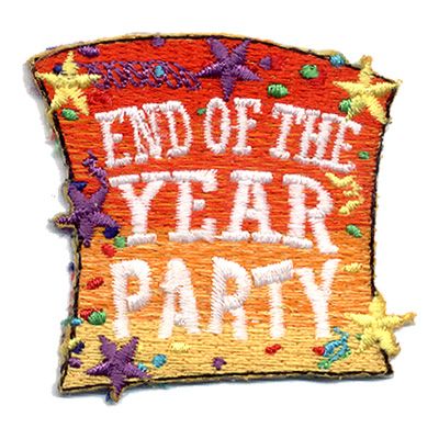 End of the Year Party Fun Patch