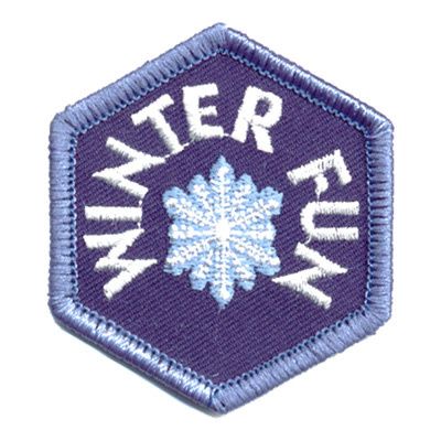 Winter Fun Fun Patch - snowflake