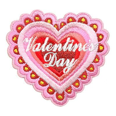 Valentines Day Fun Patch - Lace Heart