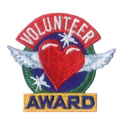Volunteer Award Fun Patch