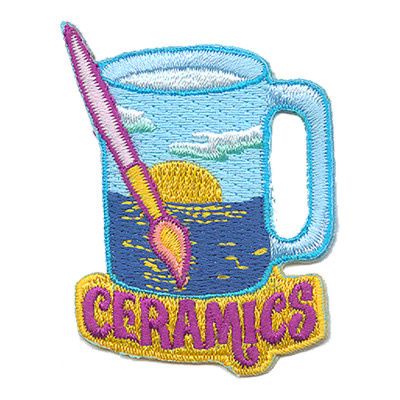 Ceramics Fun Patch (painted mug)